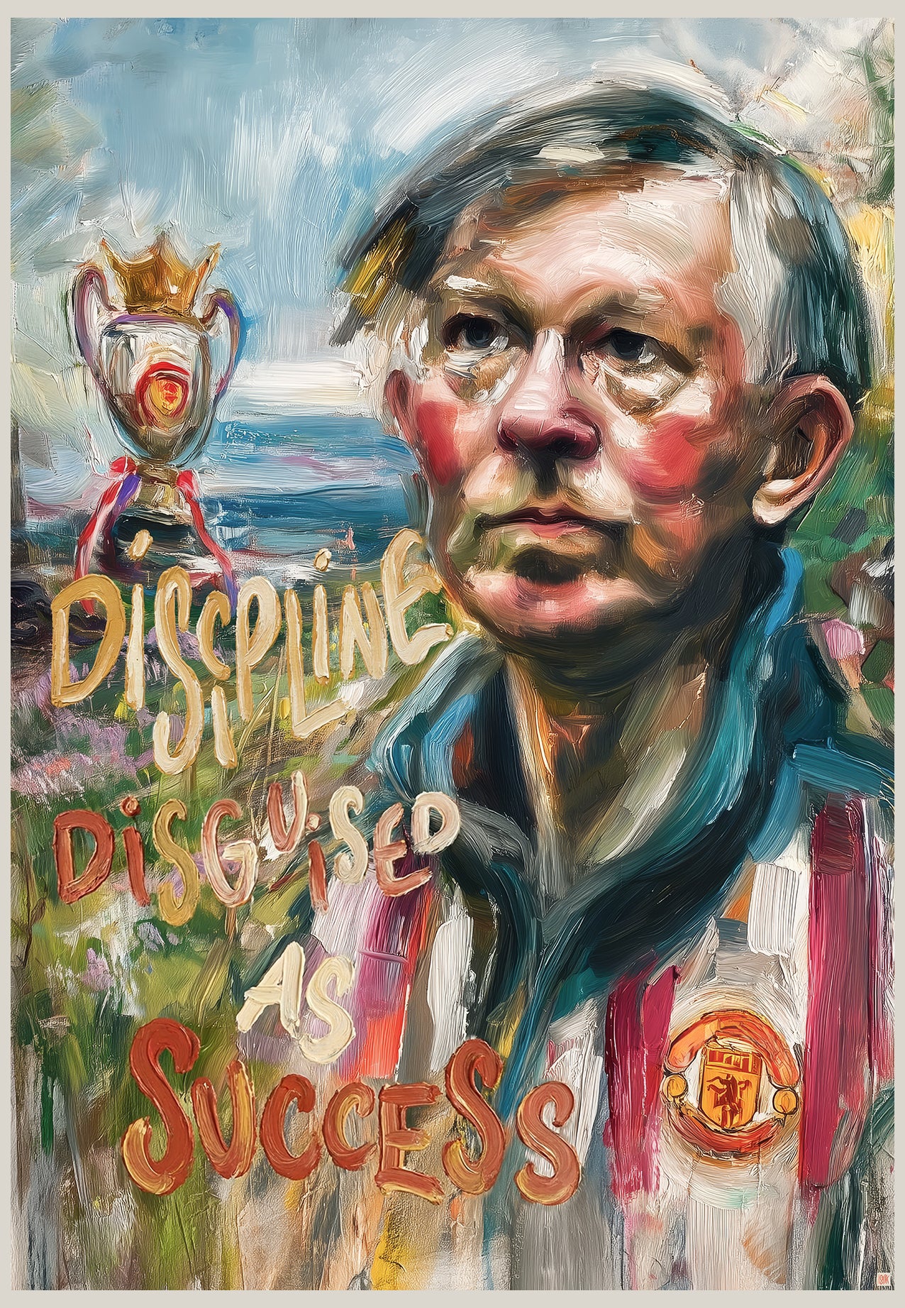 Discipline Disguised as Success — Kunstplakat