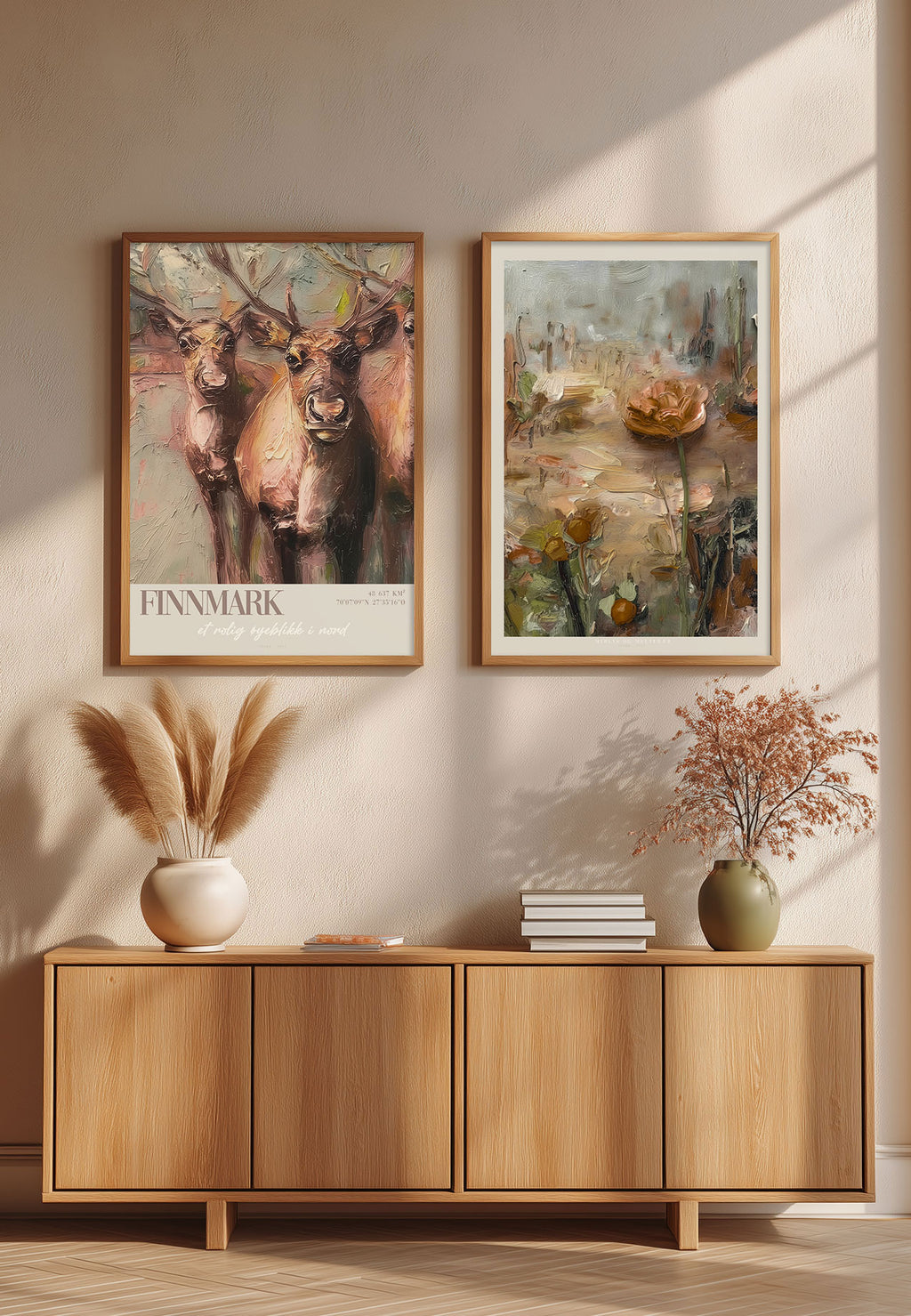 Myrtle and Cloudberry | Art Print – Nordic Contemporary Art | ISARK