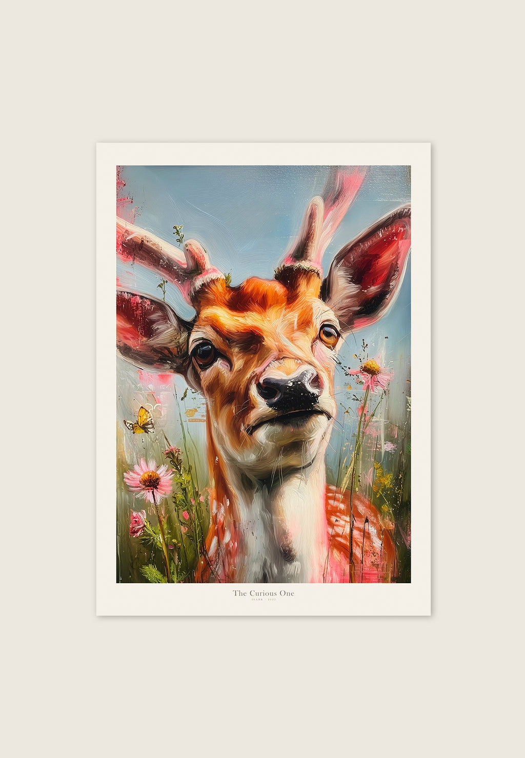 The Curious One — Kunstplakat