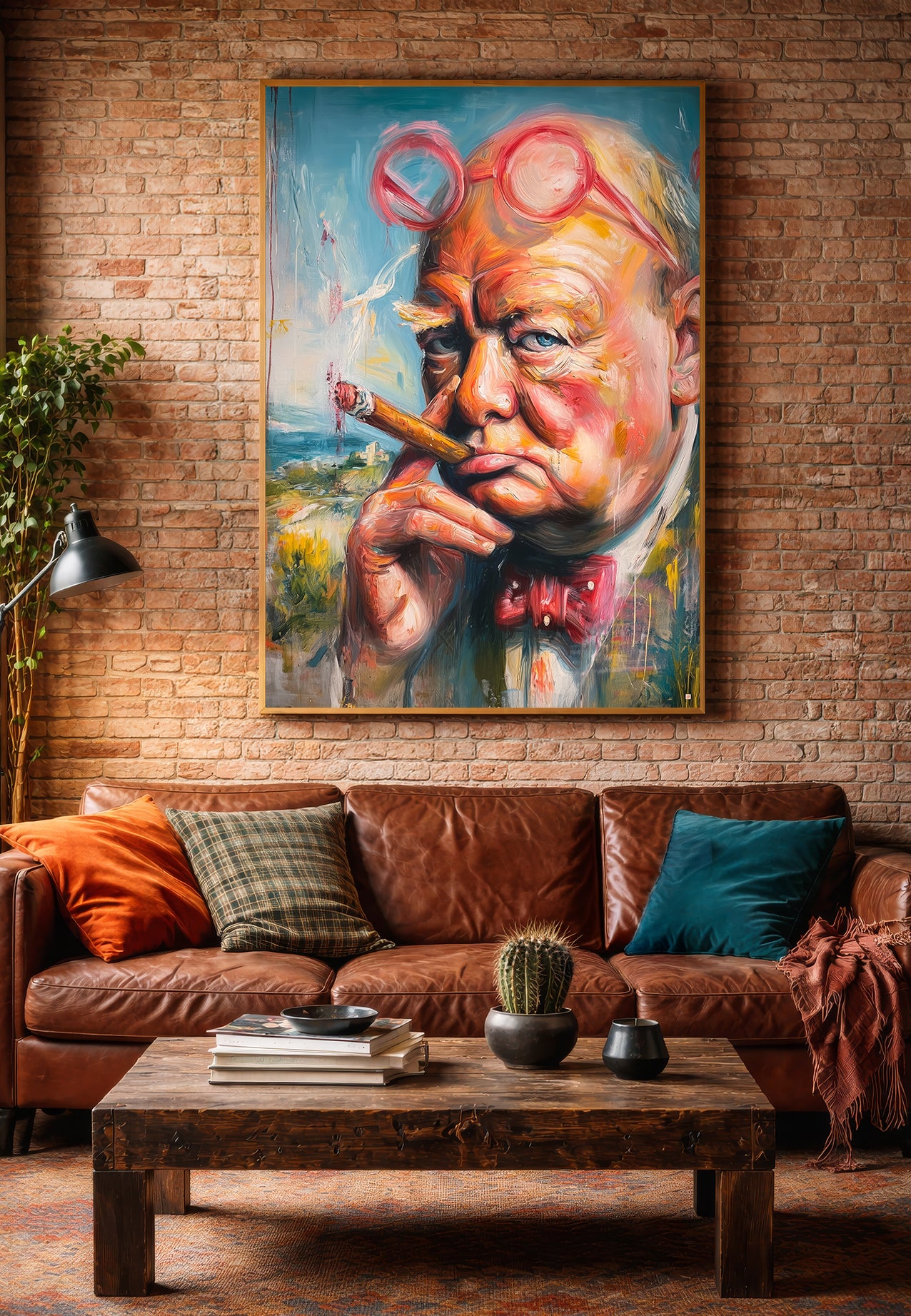 Winston Churchill  | Kunstplakat