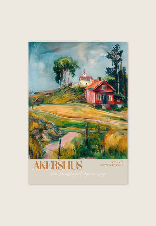 Akershus | Kunstplakat