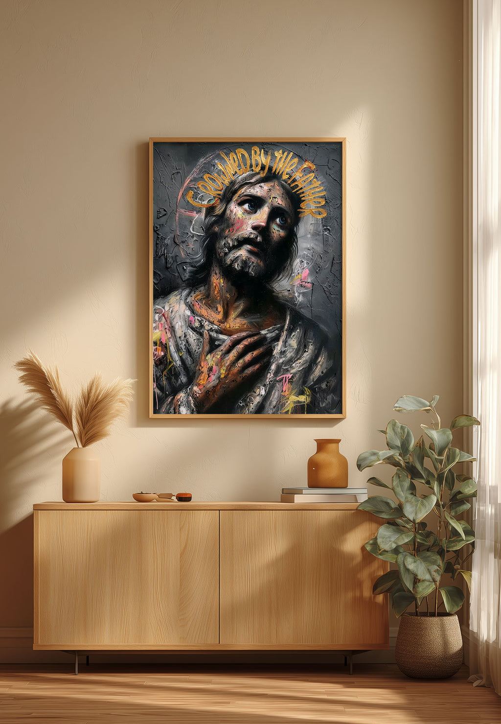 Crowned by the Father | Art Print – Nordic Contemporary Art | ISARK