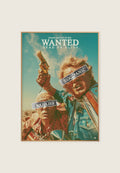 trump putin wanted plakat politisk pop art veggkunst retro stil isark