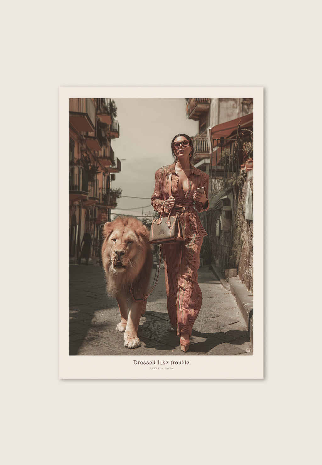 Dressed Like Trouble | Plakat