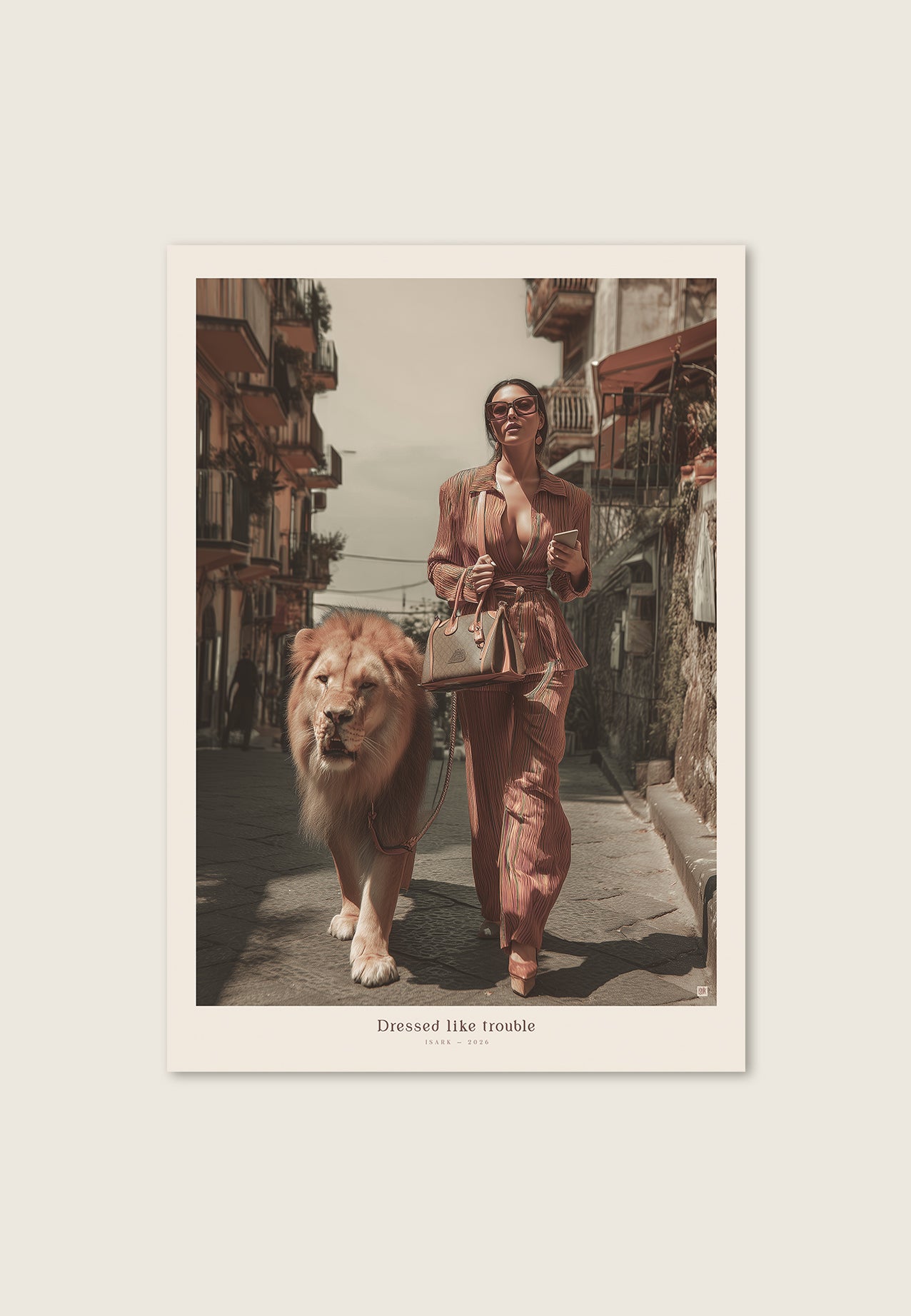 Dressed Like Trouble | Plakat