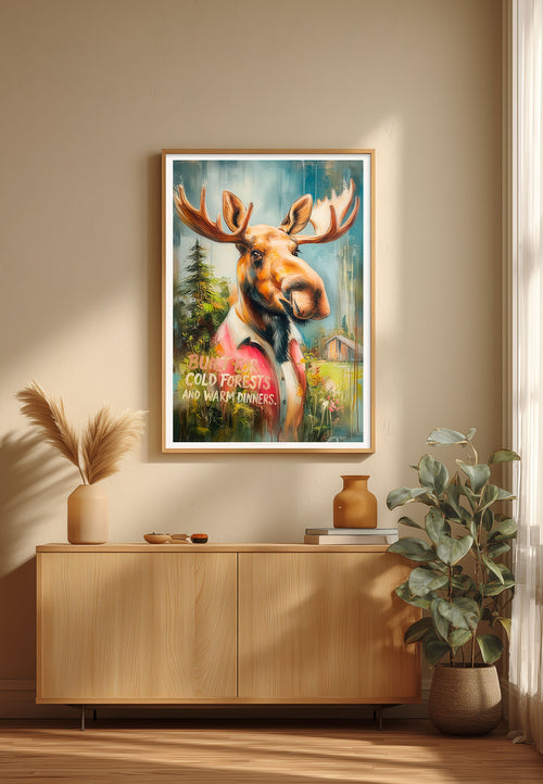 Built for cold forests and warm dinners | Art prints in limited edition | ISARK