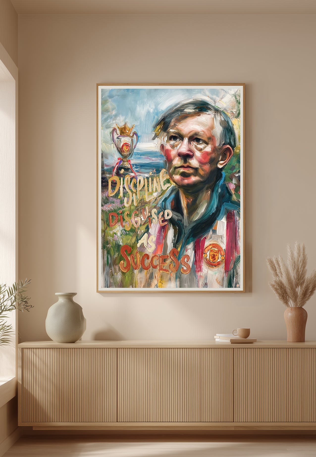 Discipline Disguised as Success — Kunstplakat