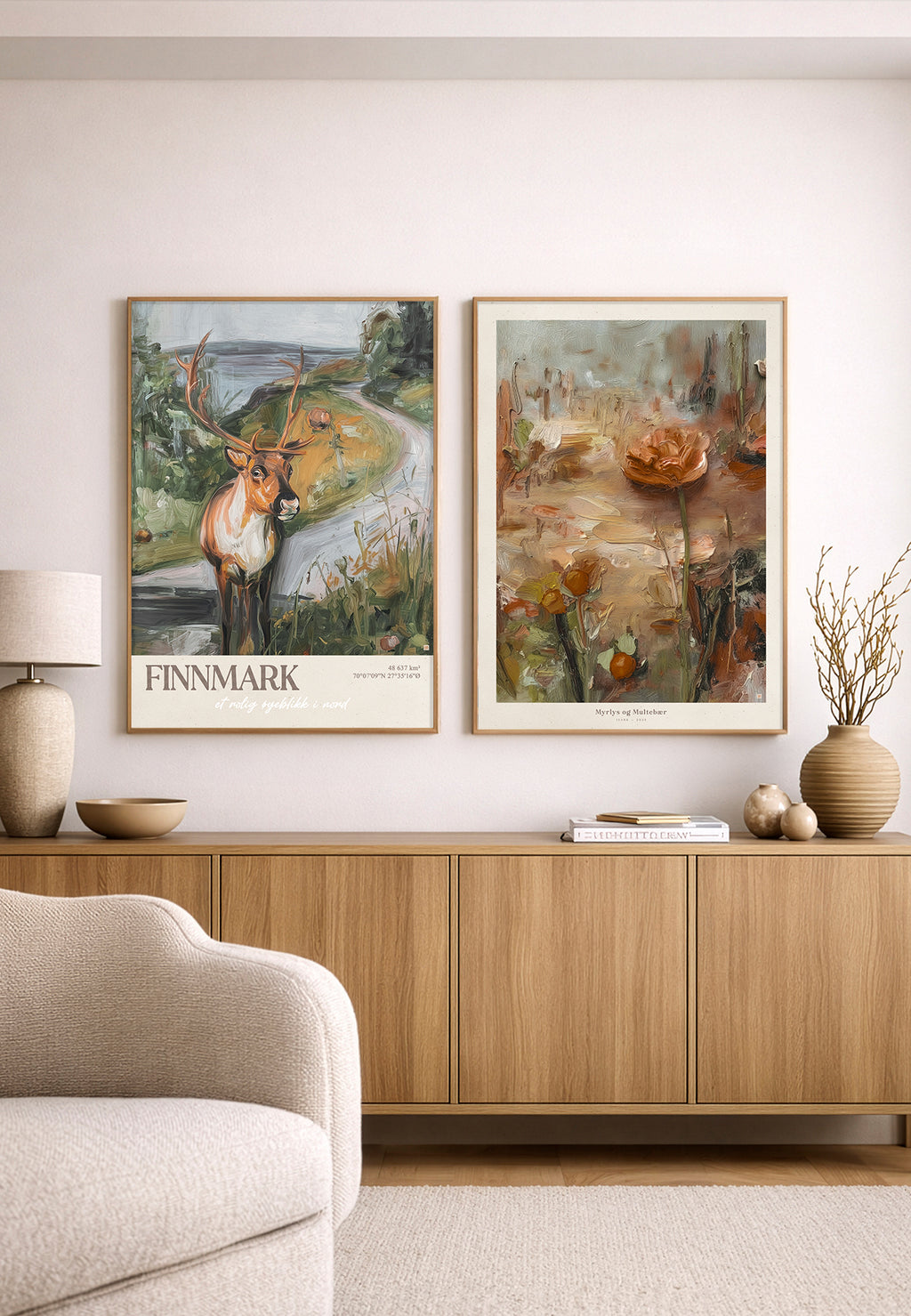 Kunstplakat | Myrlys og Multebær