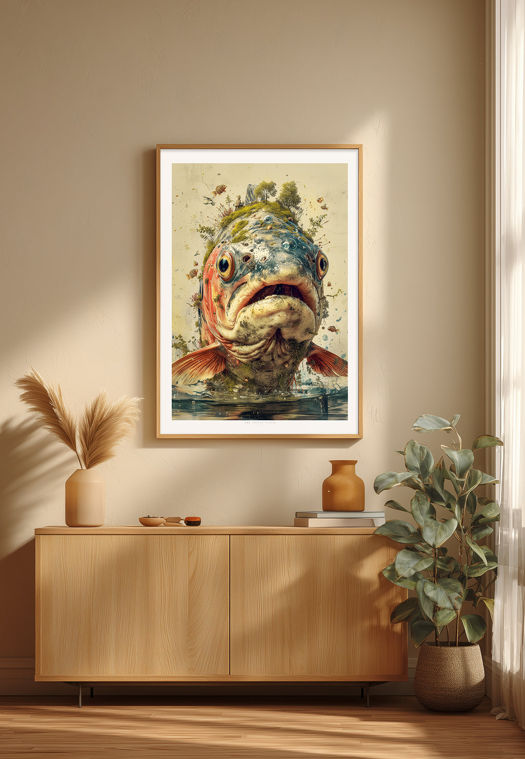 The Silent Catch | Kunsttrykk i definert opplag – ISARK