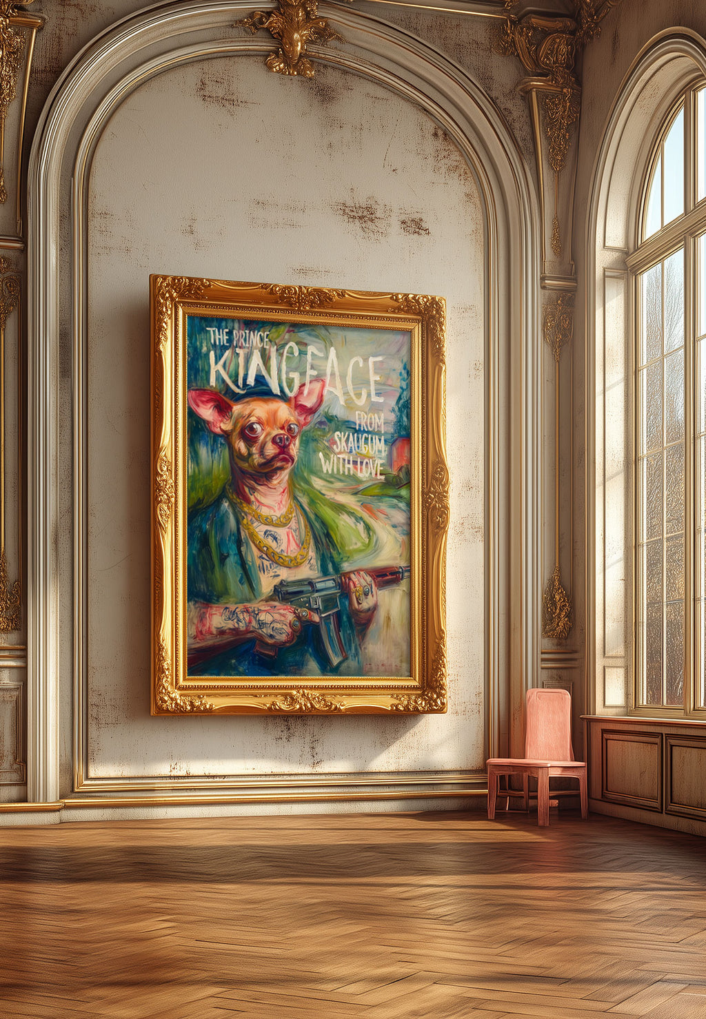 Der Prinz – Kingface Kunstdruck