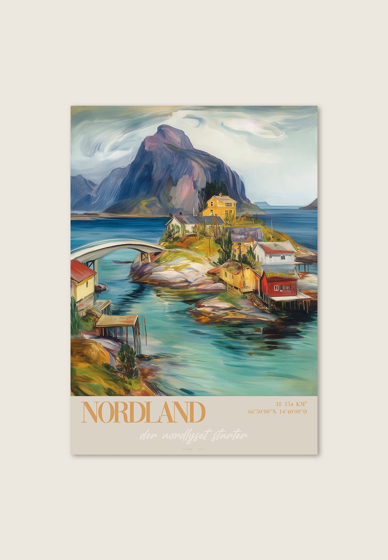 Nordland — Kunstplakat