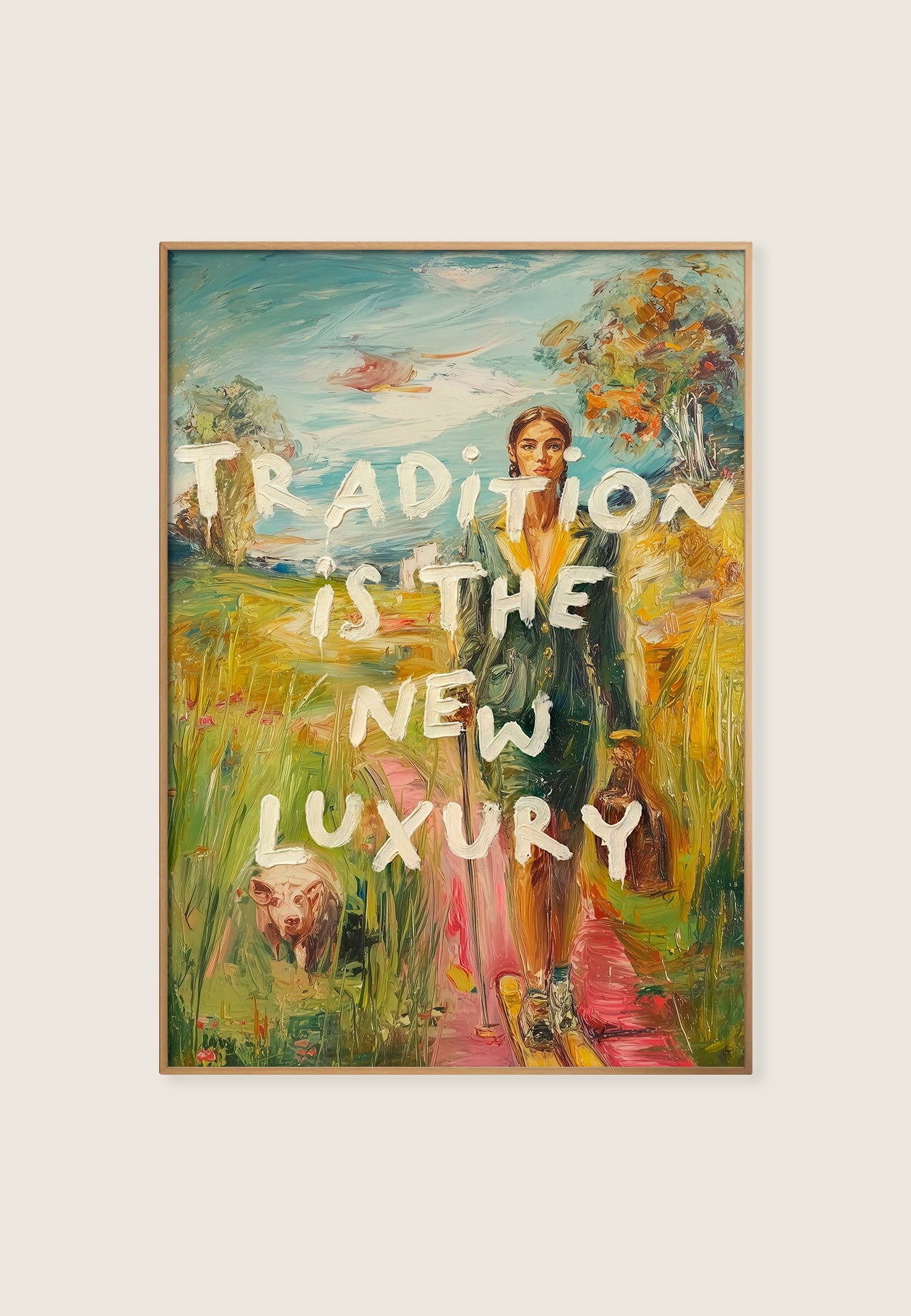 Tradition is the new luxury Fine Art Kunsttrykk av ISARK