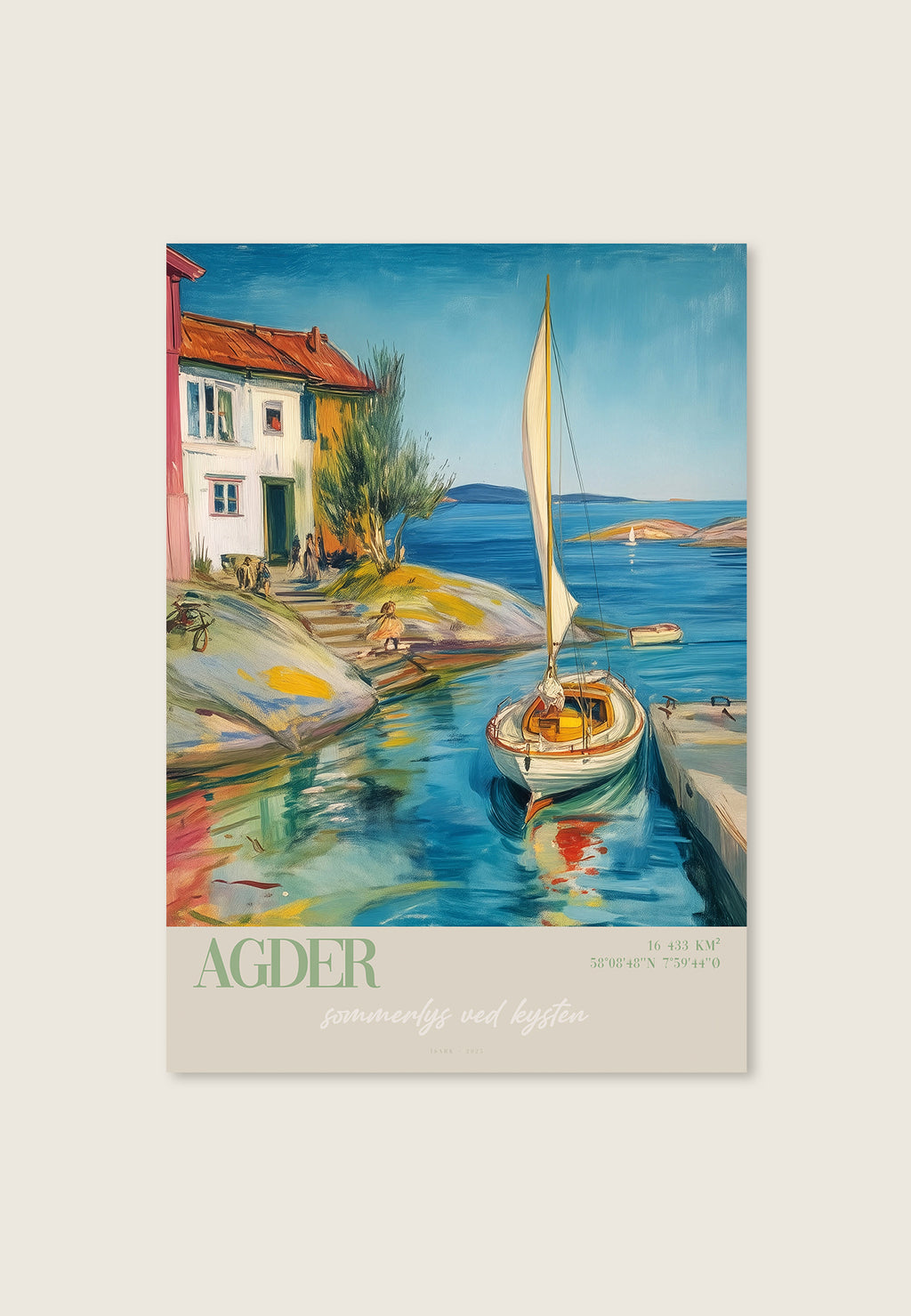 Agder | Kunstplakat