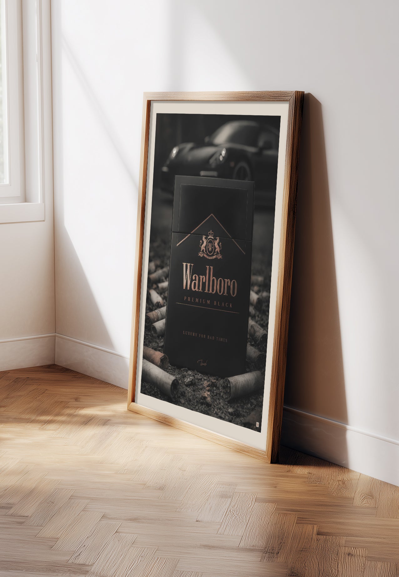 Warlboro Premium Black | Plakat