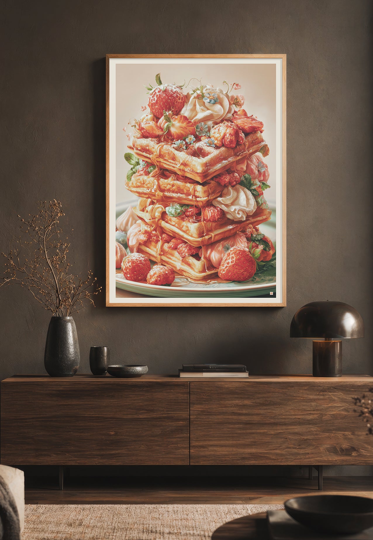 Verdens Beste Vaffeloppskrift | Plakat