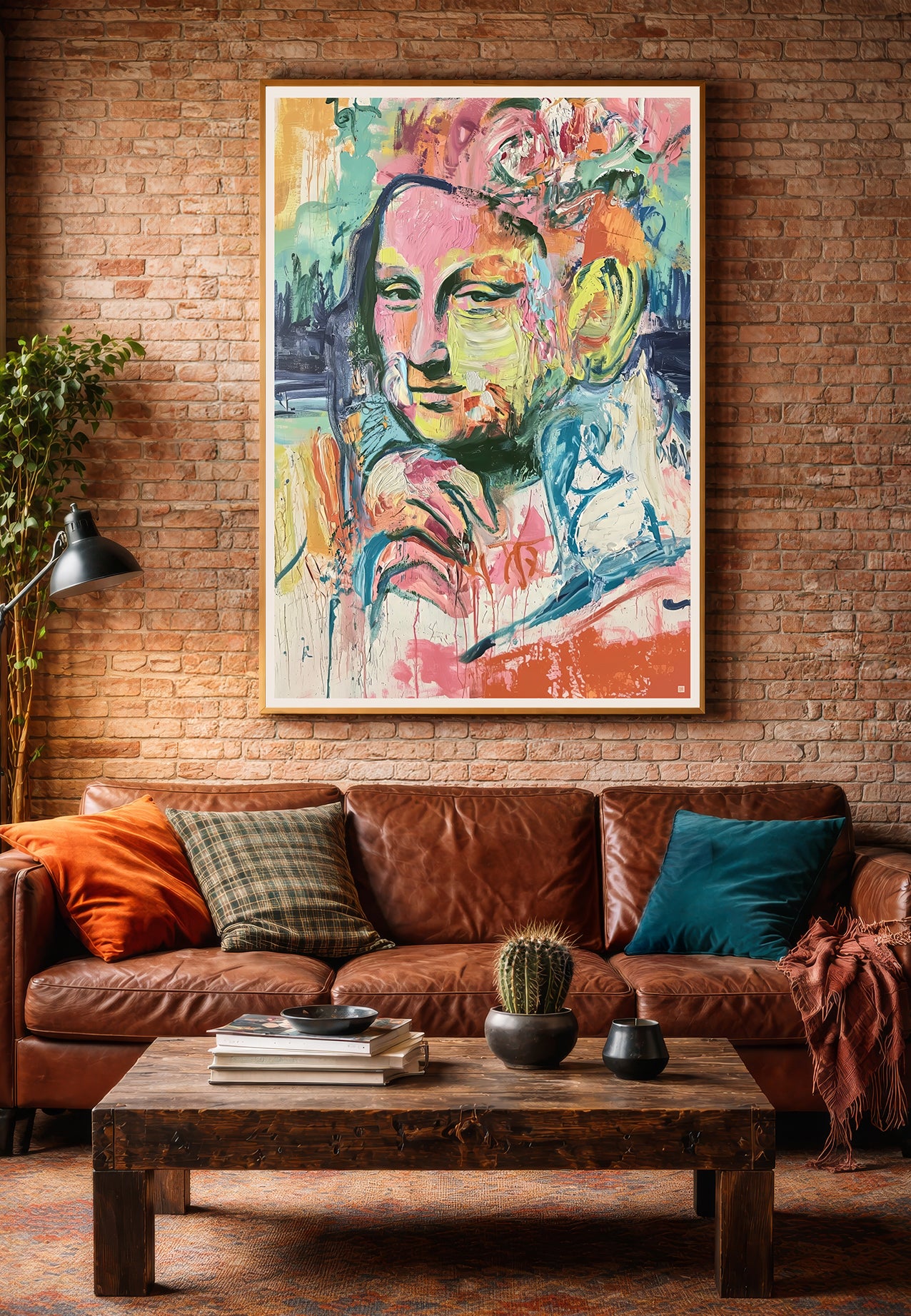 Mona Lisa Reworked | Kunstplakat