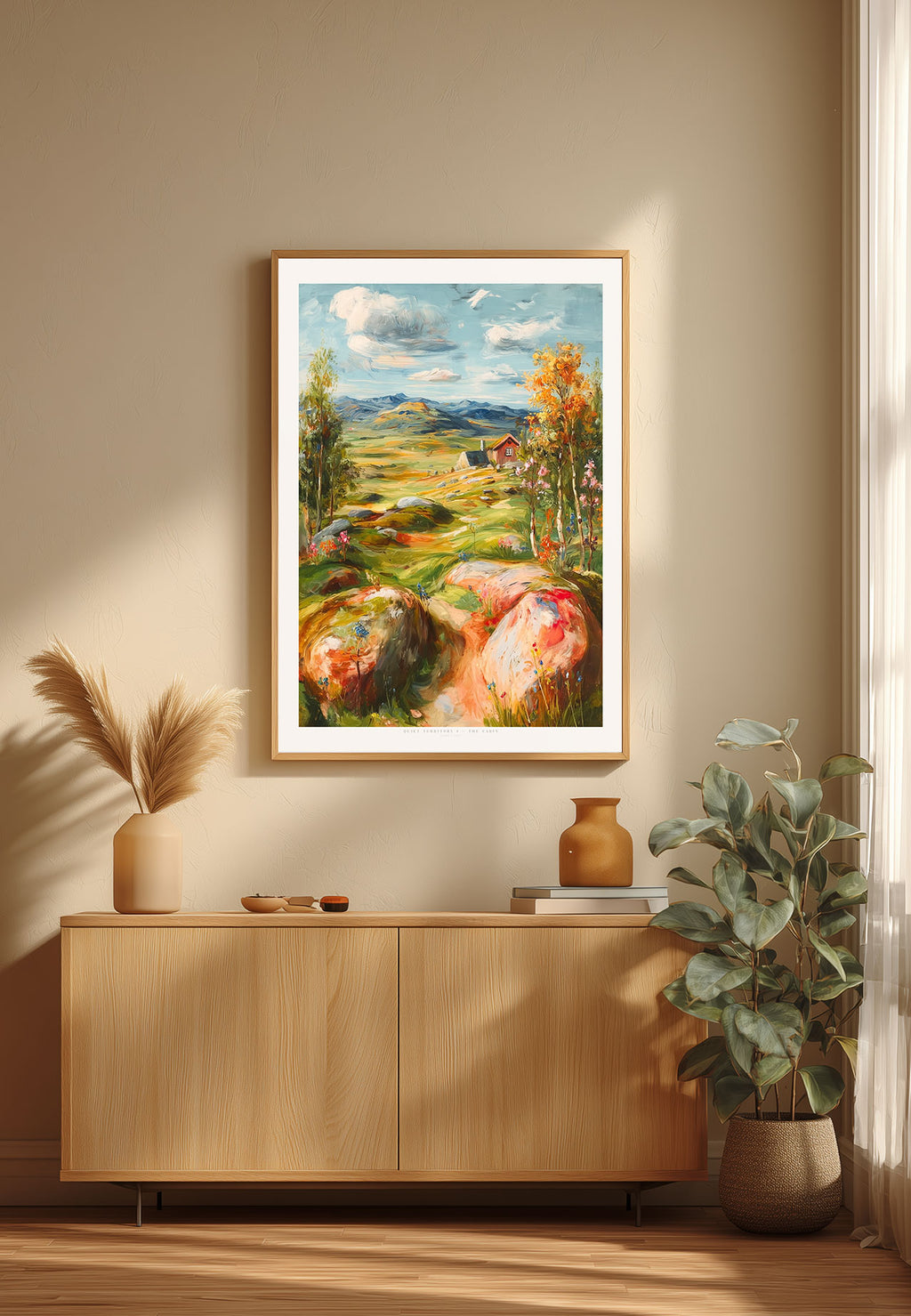 Quiet Territory I — The Cabin | Fine art print – Nordic contemporary art | ISARK