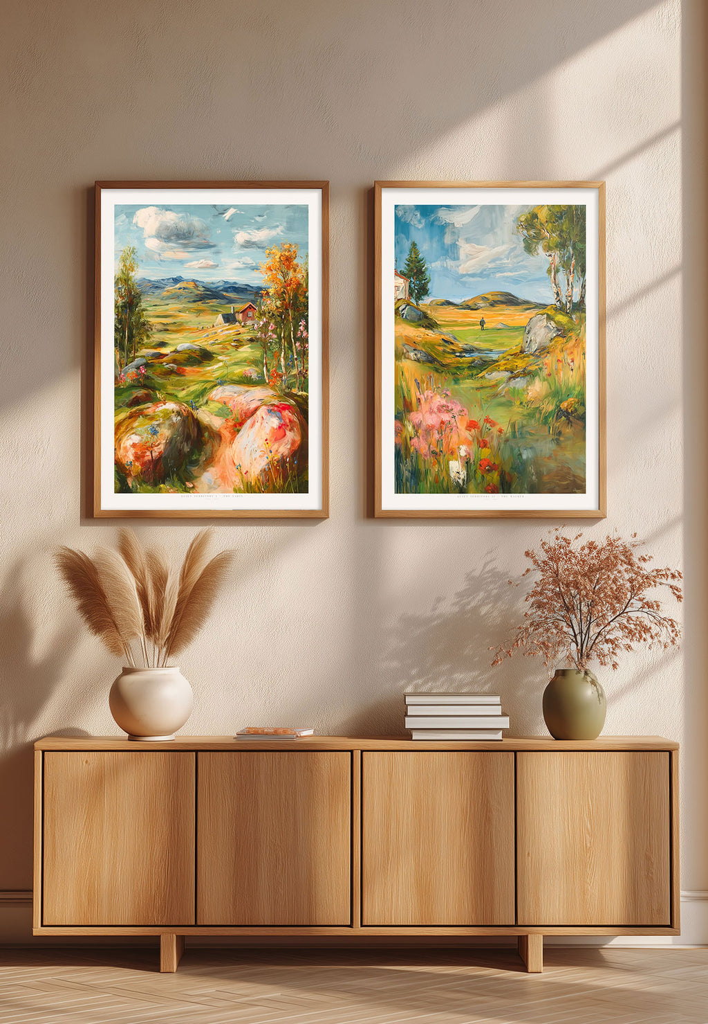 Quiet Territory II — The Walker | Art Print – Nordic Contemporary Art | ISARK