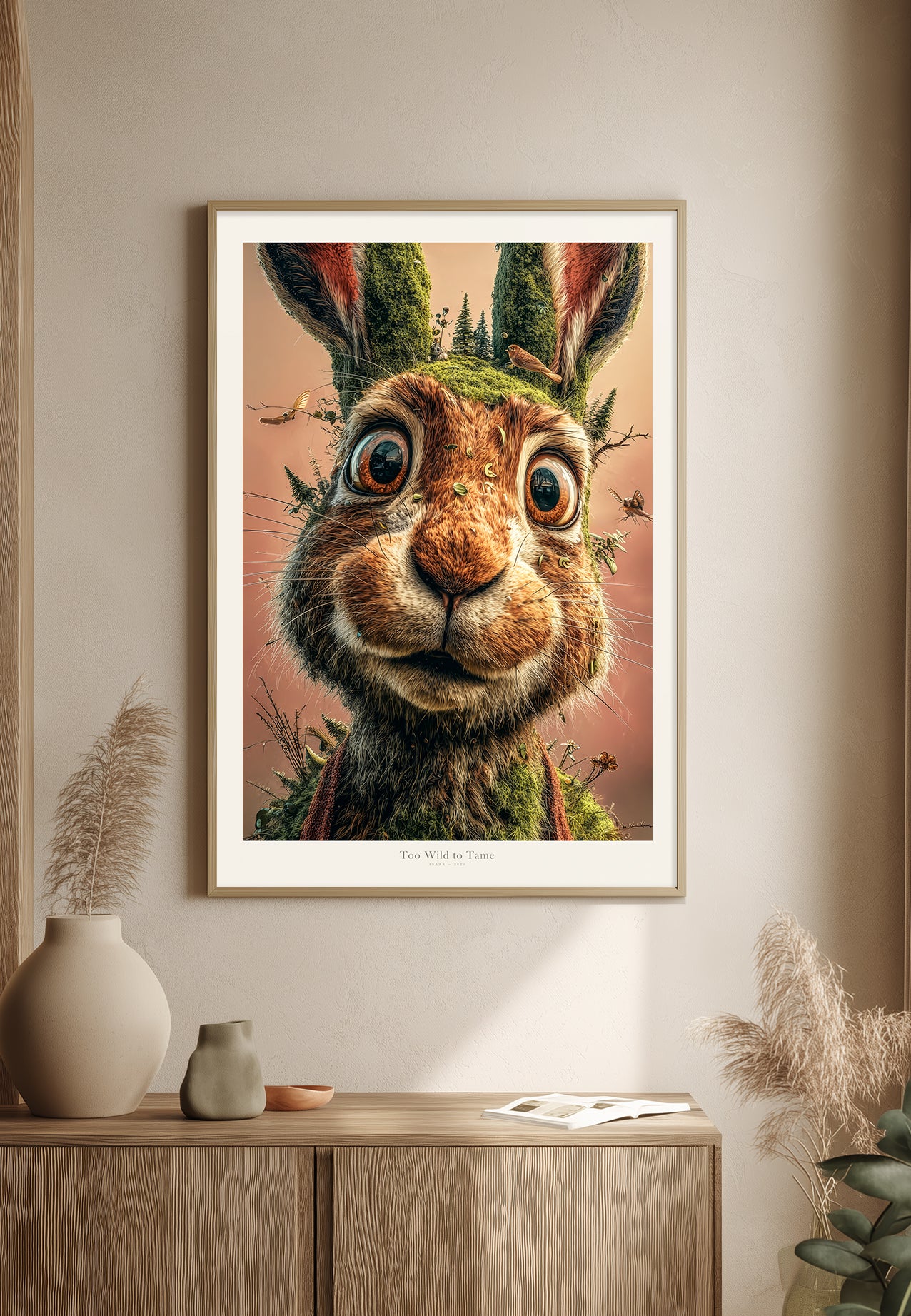 Too Wild to Tame — Kunstplakat