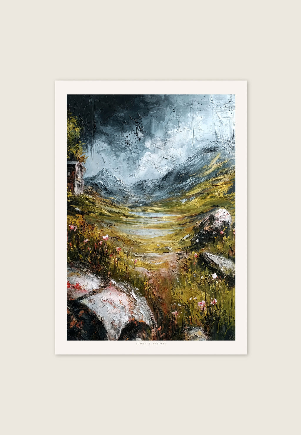 Storm Territory I — Kunstplakat