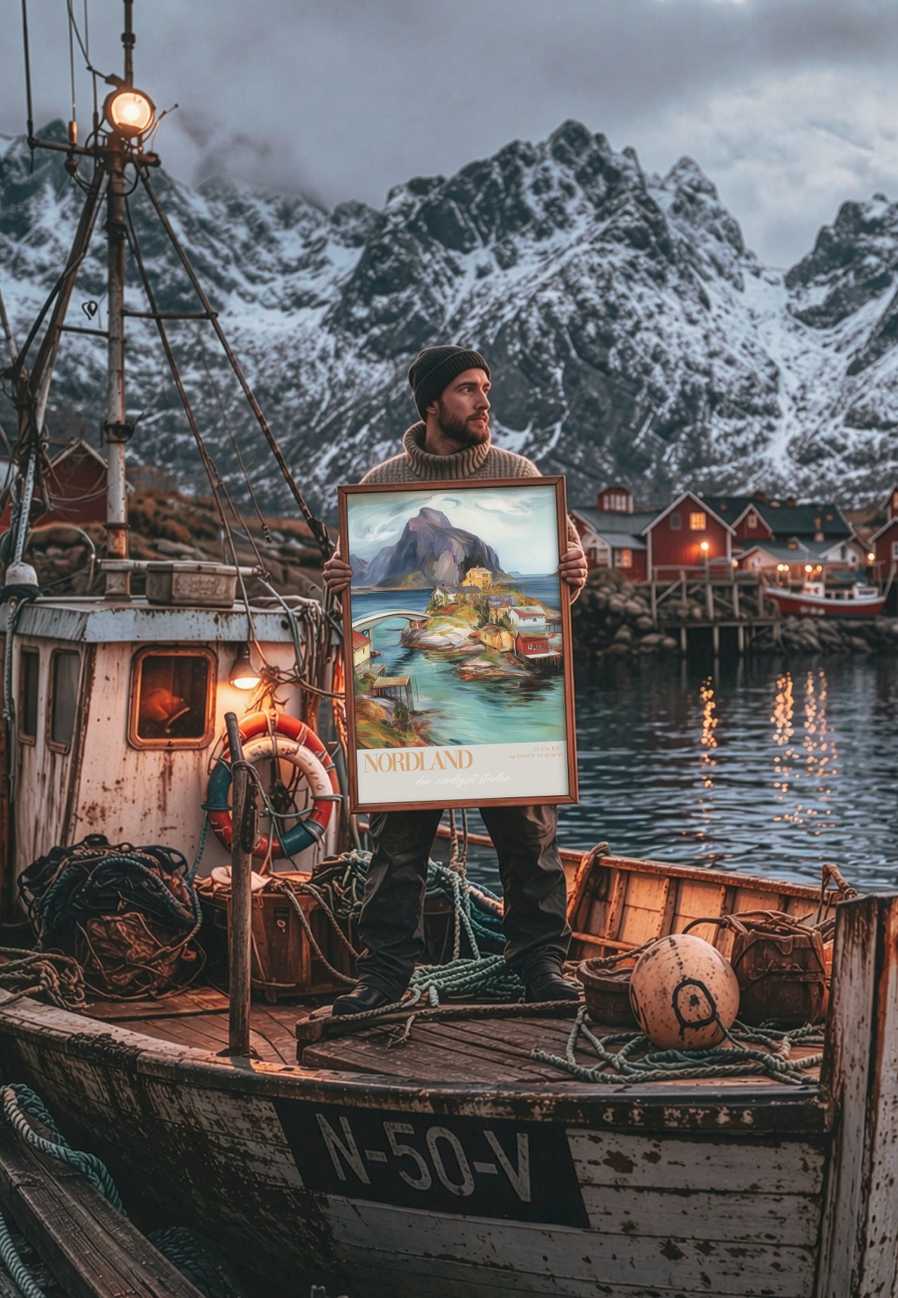 Nordland — Kunstplakat