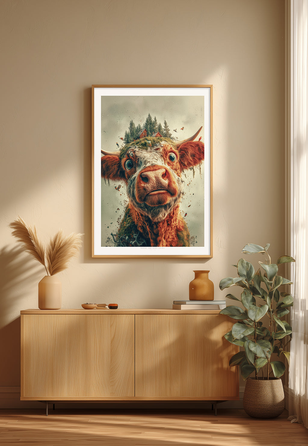 Where the Barn Grows | Kunsttrykk i definert opplag | ISARK