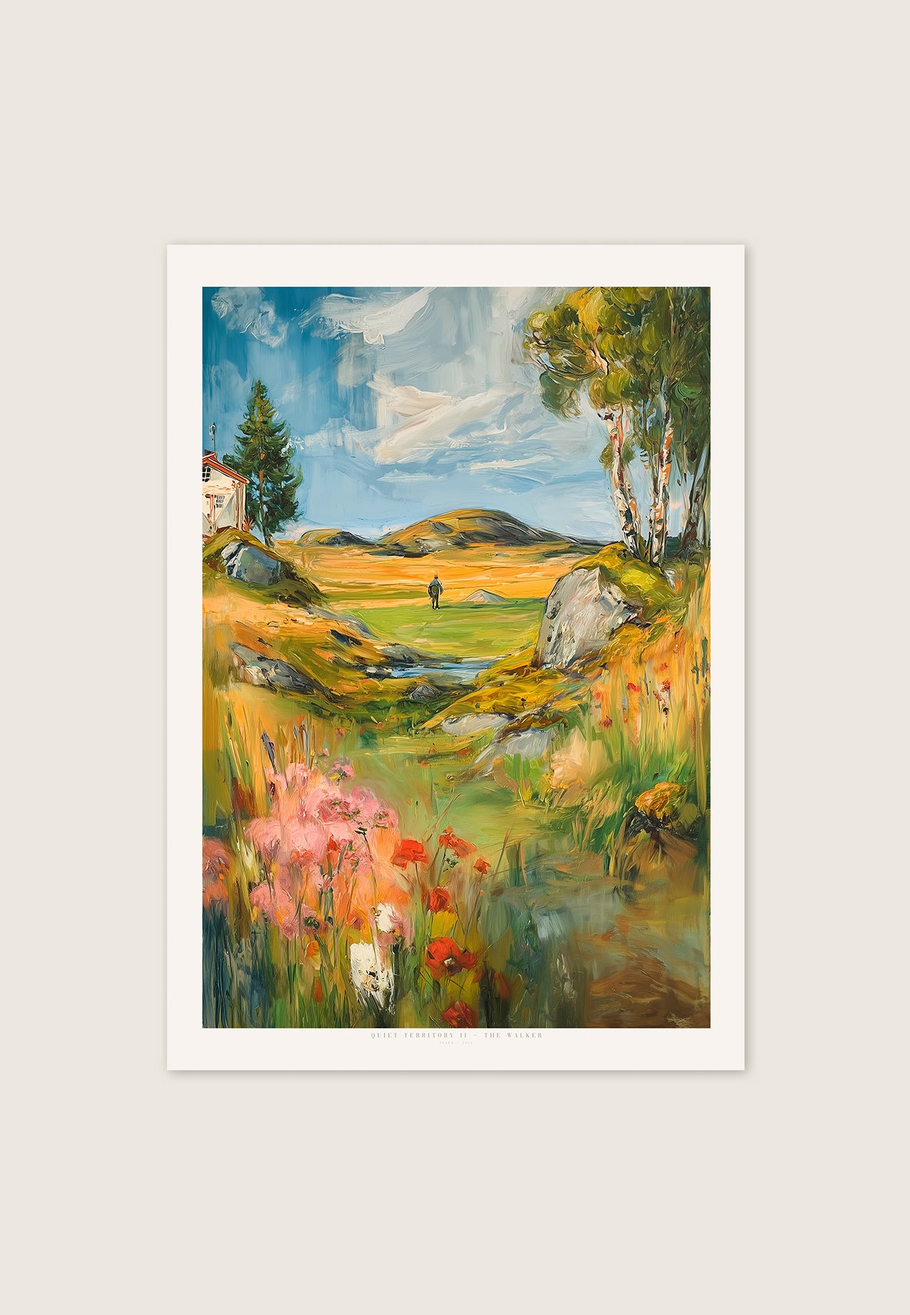 Quiet Territory II — Kunstplakat