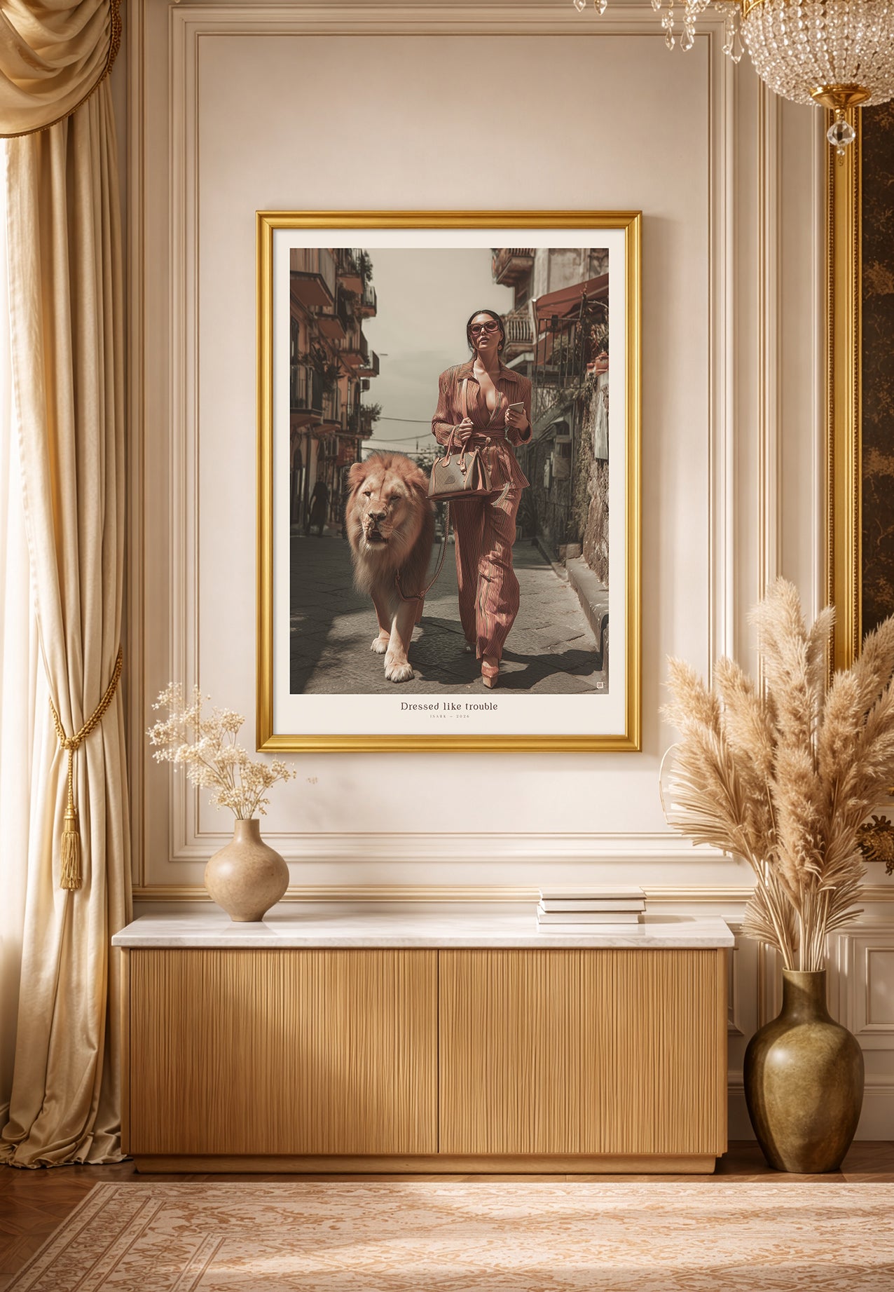 Dressed Like Trouble | Plakat