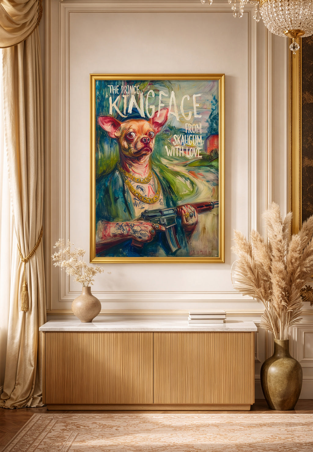 Der Prinz – Kingface Kunstdruck