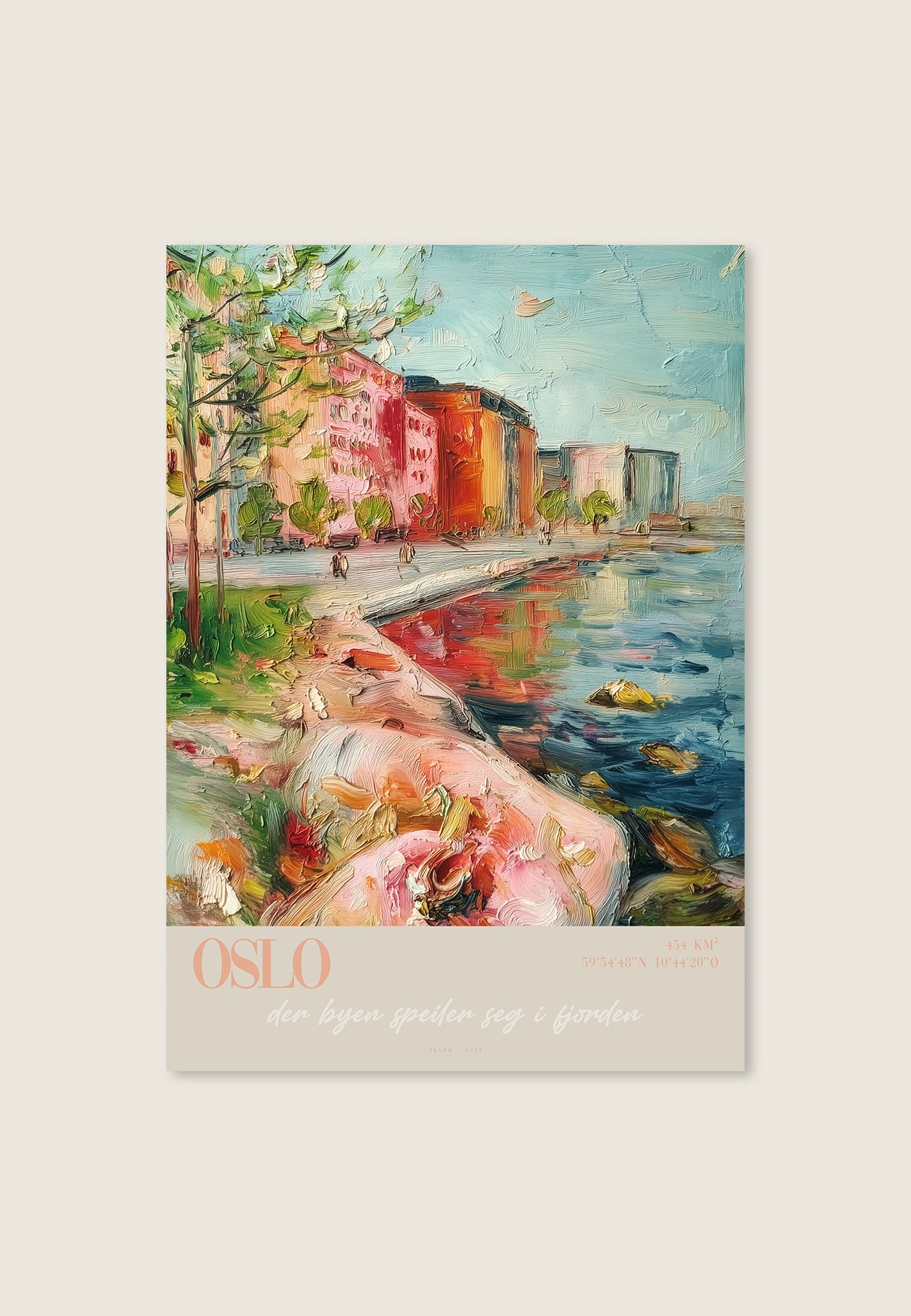 Oslo — Kunstplakat