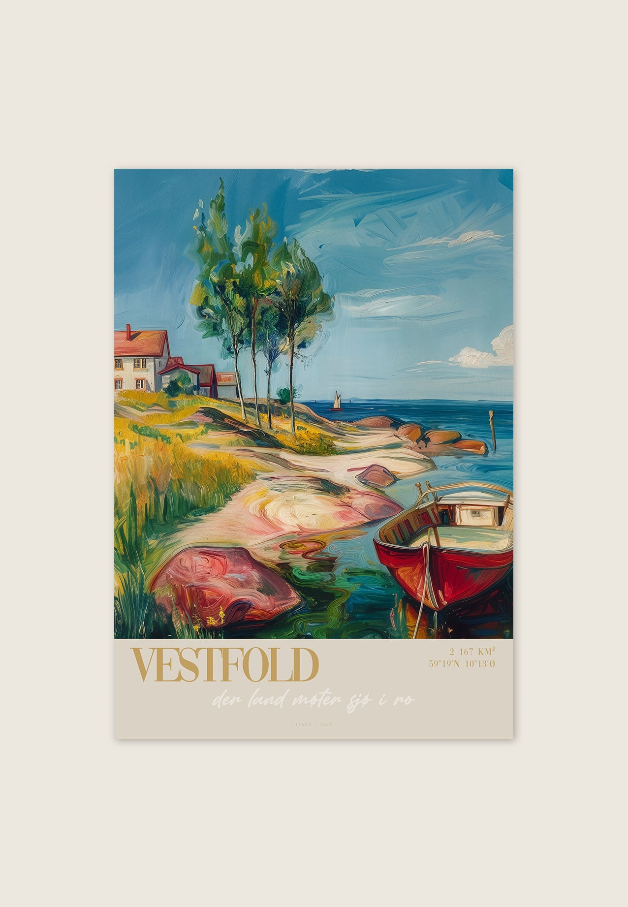 Vestfold | Kunstplakaat