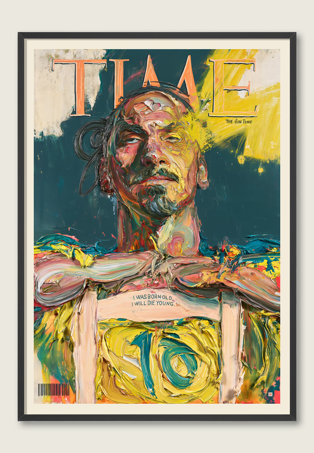 THE LION ISSUE – Zlatan Ibrahimovic kunsttrykk av ISARK